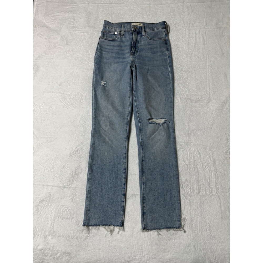 Madewell Jeans Womens 24 Blue The‎ Perfect Vintage Jean Straight 24x27
